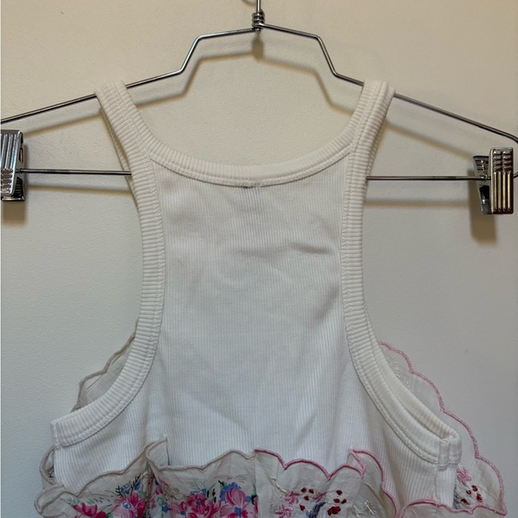 NWOT By Anthropologie Pieced Scarf Tank Size XS - Picture 12 of 15